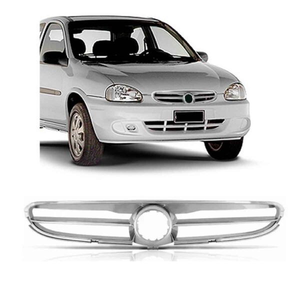 Tela Frontal Radiador Corsa Classic 2000 A 03 Preto Colmeia Preto