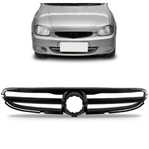 Grade Radiador Corsa Classic 2000 2001 2002 A 2003 1a Linha Preto