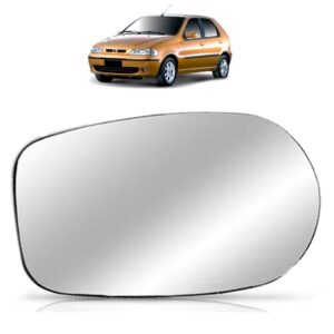 Lente Espelho Retrovisor Palio 2001 2002 2003 2004 Lado Direito