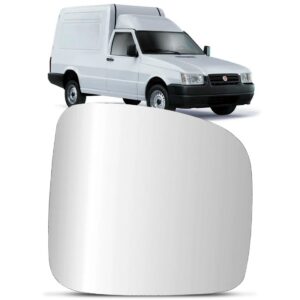 Lente Espelho Retrovisor Fiorino 2011 2012 2013 Lado Esquerdo