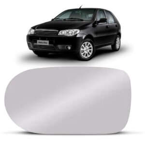 Lente Retrovisor Palio 2011 2012 2013 2014 Modelo Cabeçudo Lado Esquerdo