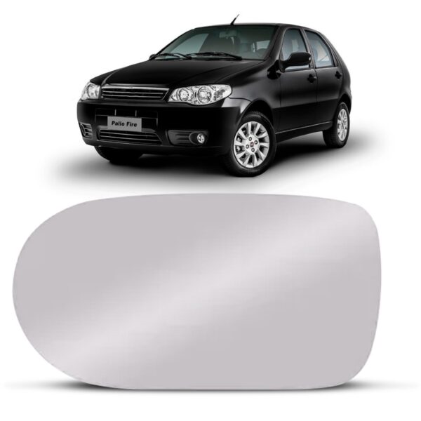 Lente Retrovisor Palio 2011 2012 2013 2014 Modelo Cabeçudo Lado Esquerdo