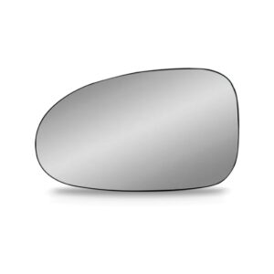 Lente Espelho Retrovisor Gol 1995 1996 1997 1998 1999 Prata Lado Esquerdo