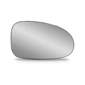 Lente Espelho Retrovisor Gol 1995 1996 1997 1998 1999 Prata Lado Direito