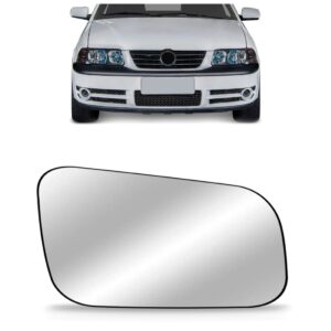 Lente Espelho Retrovisor Gol G3 1999 2000 01 02 2003 Prata Lado Direito