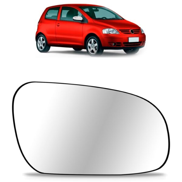 Lente Espelho Retrovisor Fox 2003 2004 2005 2006 2007 2008 Lado Direito