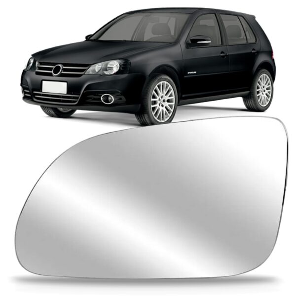 Lente Retrovisor Golf 2007 2008 2009 2010 2011 2012 Lado Esquerdo