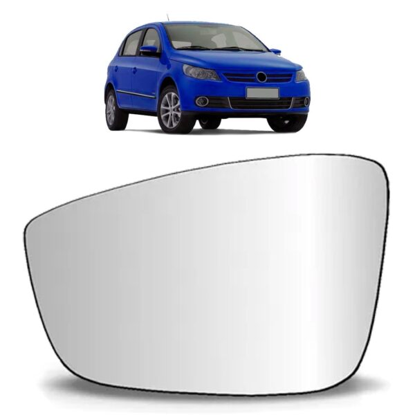 Lente Espelho Retrovisor Gol G5 2009 2010 2011 2012 Lado Esquerdo