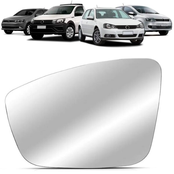 Lente Retrovisor Gol G6 Fox Saveiro Polo Golf 2013 A 2016 Lado Esquerdo