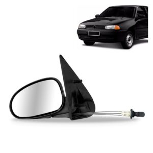 Retrovisor Gol 2 Portas 1995 1996 1997 98 1999 Com Controle Lado Esquerdo