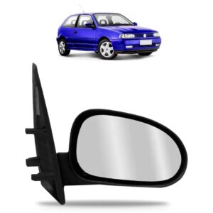 Retrovisor Externo Para Gol 2pts 1995 1996 1997 A 1999 Fixo Lado Direito