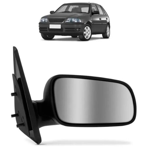 Retrovisor Gol G3 4pts 1999 A 2003 Sem Controle Sem Pisca Lado Direito