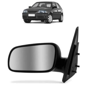 Retrovisor Gol G3 4pts 1999 A 2003 Sem Controle Sem Pisca Lado Esquerdo
