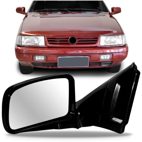 Retrovisor Santana 1991 1992 1993 1994 1995 1996 1997 Fixo Lado Esquerdo