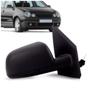 Retrovisor Polo 2003 2004 05 2006 2007 2008 2009 C/ Controle Lado Direito