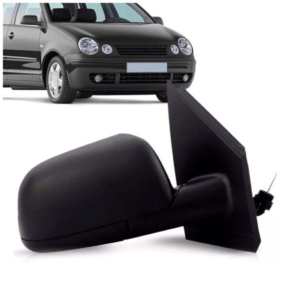 Retrovisor Polo 2003 2004 05 2006 2007 2008 2009 C/ Controle Lado Direito