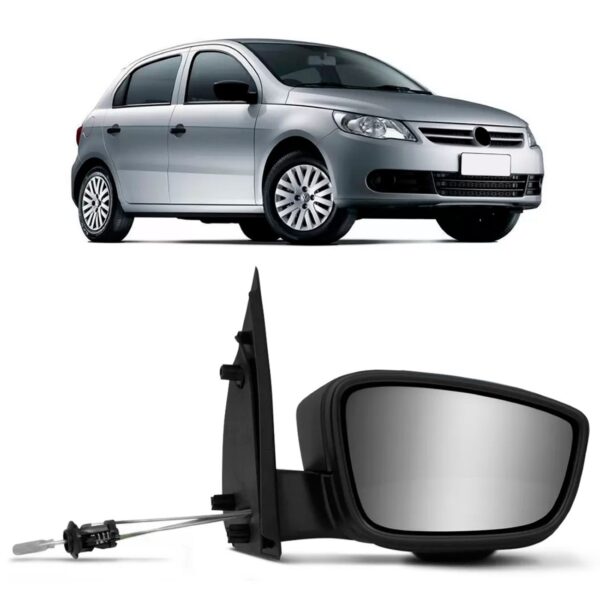 Retrovisor Gol G5 2009 2010 2011 2012 Com Controle Lado Direito