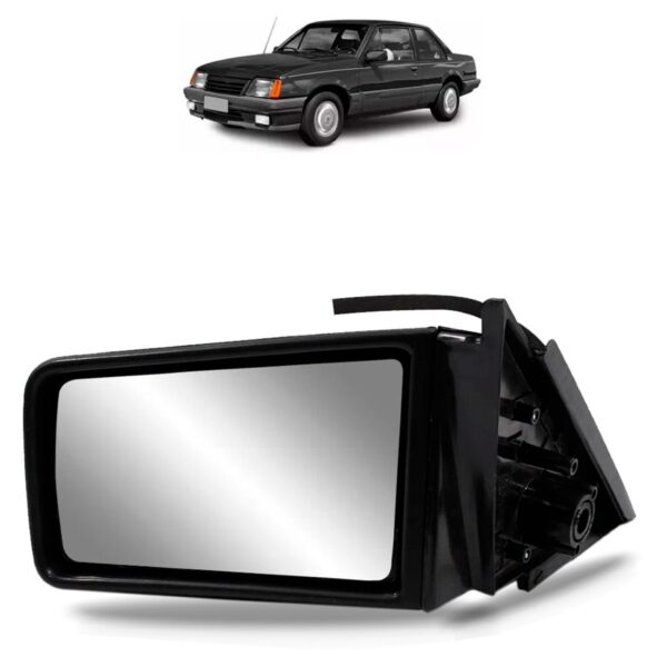 Retrovisor Monza 2/4 Portas 1985 86 87 A 1990 Sem Controle Lado Esquerdo