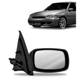 Retrovisor Escort 2/4 Portas 1997 98 99 A 2002 Com Controle Lado Direito