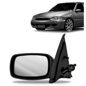Retrovisor Escort 2/4 Portas 1997 98 99 A 2002 Com Controle Lado Esquerdo