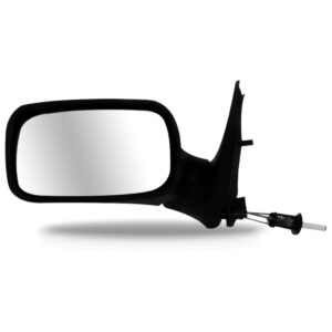 Retrovisor Uno Fire 4 Portas 2001 02 03 2004 Com Controle Lado Esquerdo