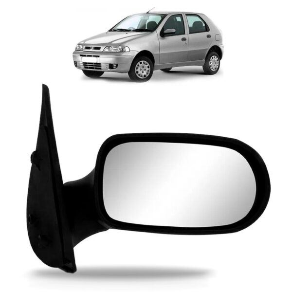 Retrovisor Siena Fire 4pts 2001 02 03 04 05 2006 S/ Controle Lado Direito