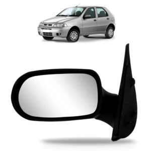 Retrovisor Siena Fire 4pts 2001 02 03 04 05 2006 S/ Controle Lado Esquerdo