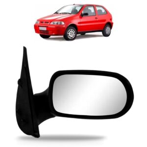 Retrovisor Palio Fire 2 Portas 2001 2002 2003 Sem Controle Lado Direito