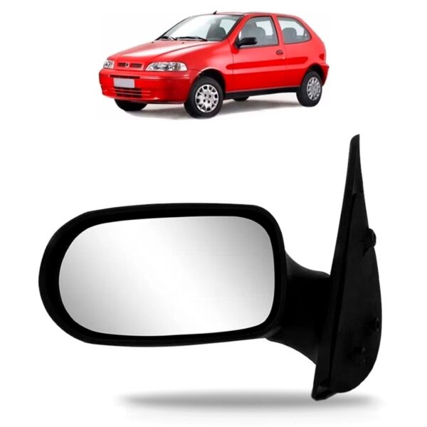 Retrovisor Palio Fire 2 Portas 2001 2002 2003 Sem Controle Lado Esquerdo