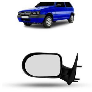 Retrovisor Uno Economy 2pts 2010 A 2011 S/controle Oferta Lado Esquerdo