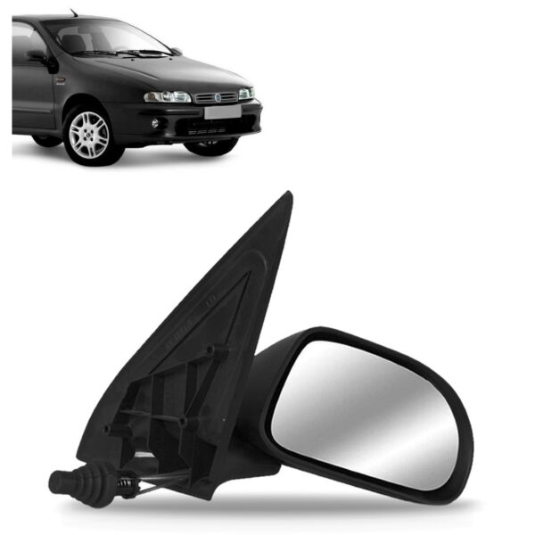 Retrovisor Marea Brava 1998 99 00 01 02 A 2007 Com Controle Lado Direito