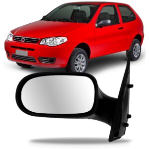 Retrovisor Palio 2 Portas 2008 2009 2010 2011 Sem Controle Lado Esquerdo