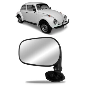 Retrovisor Universal Cor Preta Lado Direito