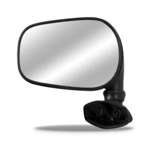 Retrovisor Universal Cor Preta Lado Direito