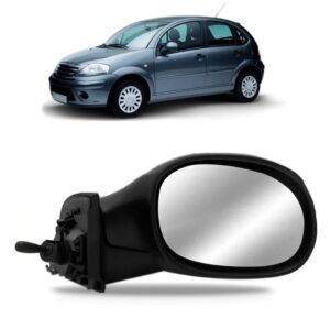 Retrovisor C3 03 04 2005 2006 2007 2008 Com Controle Oferta Lado Direito