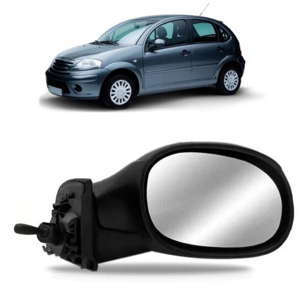 Retrovisor C3 03 04 2005 2006 2007 2008 Com Controle Oferta Lado Direito