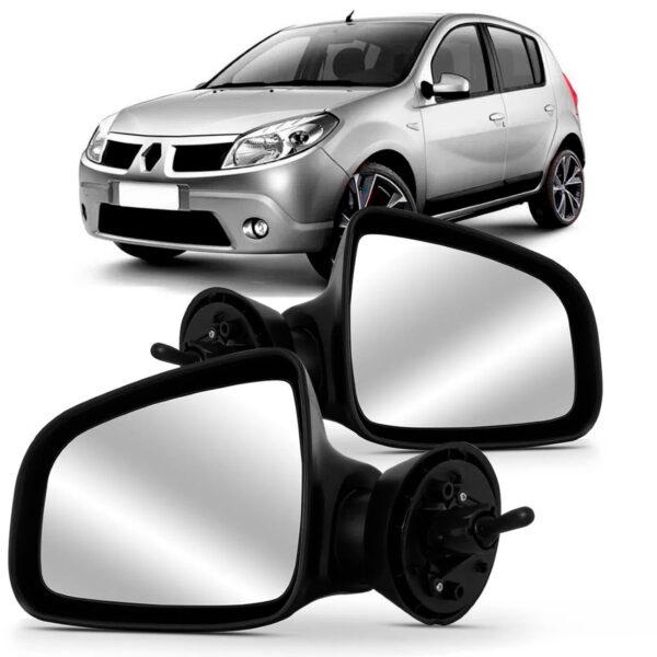 Retrovisor Logan/sandero 2011 A 2013 C/controle C/grande Lado Direito