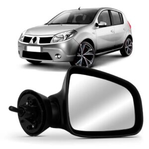 Retrovisor Logan/sandero 2011 A 2013 C/controle C/grande Lado Esquerdo