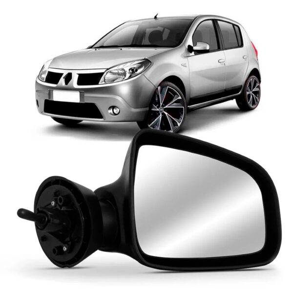 Retrovisor Logan/sandero 2011 A 2013 C/controle C/grande Lado Esquerdo