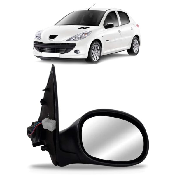 Retrovisor Peugeot 206 1998 99 00 01 02 03 A 2009 Elétrico Lado Direito