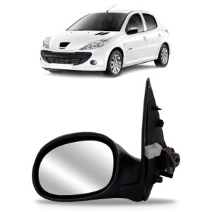 Retrovisor Peugeot 206 1998 99 00 01 02 03 A 2009 Elétrico Lado Esquerdo
