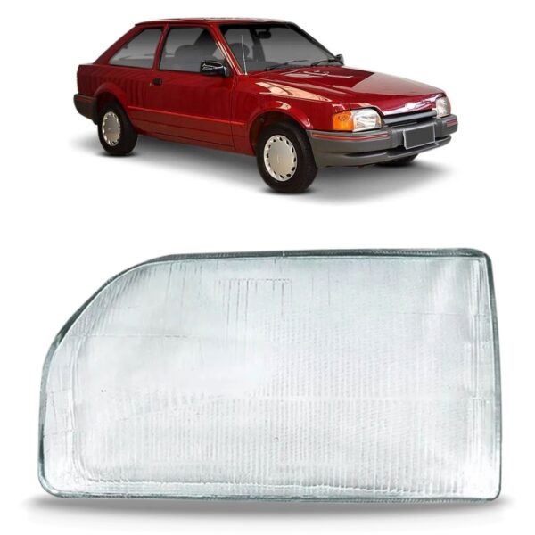 Lente Farol Escort 1987 1988 1989 1990 1991 1992 1993 1994 Lado Esquerdo