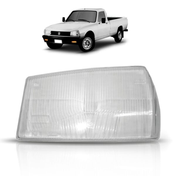Lente Farol Dianteiro Peugeot 504 Sr 1991 1992 A 1997 Lado Esquerdo