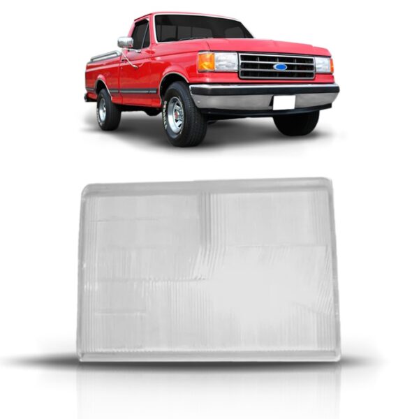 Lente Farol Dianteiro Ford F1000 1993 1994 1995 1996- Lado Direito