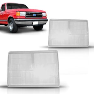 Lente Farol Dianteiro Ford F1000 1993 1994 1995 1996- Lado Esquerdo