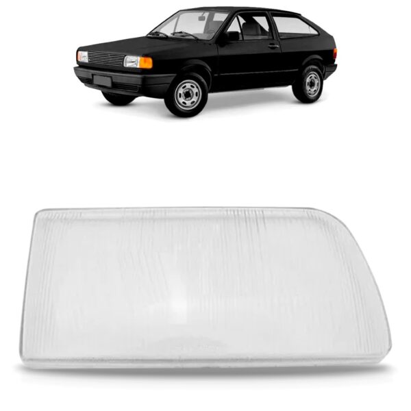 Lente Farol Para Gol 1991 1992 1993 1994 Cor Cristal Lado Direito