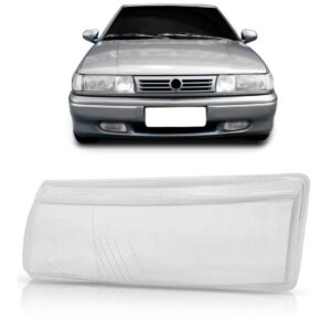 Lente Vidro Farol Pointer Logus 93 94 95 96 97 Com Milha- Lado Esquerdo