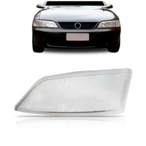 Lente Farol Vectra 1997 1998 1999 Lente Em Vidro Cor Cristal Lado Esquerdo