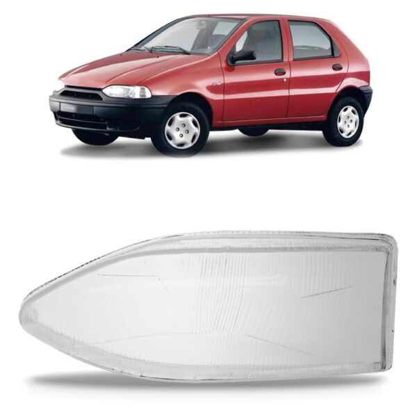 Lente Farol Palio 1996 1997 1998 Lado Esquerdo