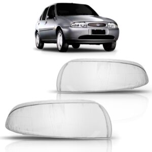 Lente Farolete Principal Ford Fiesta 1996 1997 1998 Lado Esquerdo
